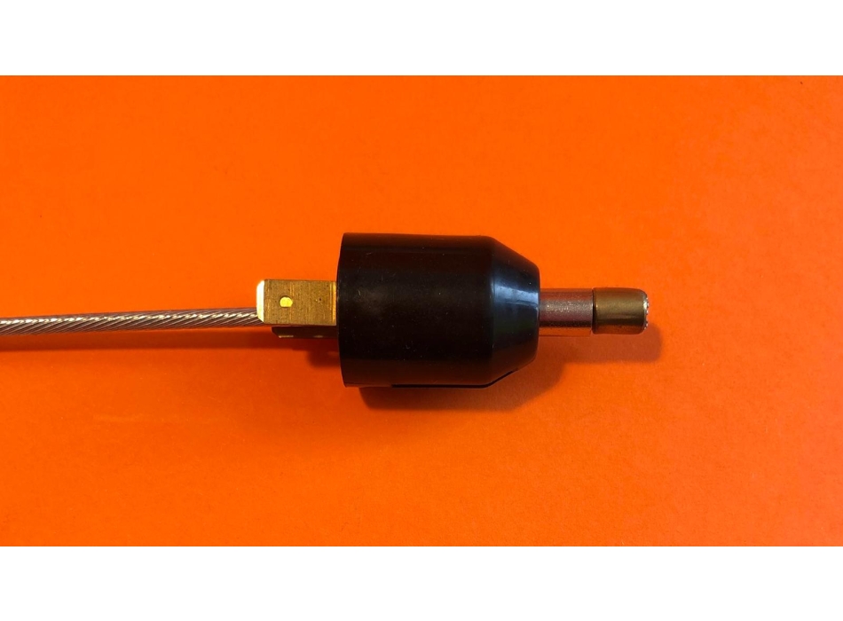 Back brake control tie-rod, L. 655 total, with ORIGINAL stop switch for Ducati Twin 750 GT