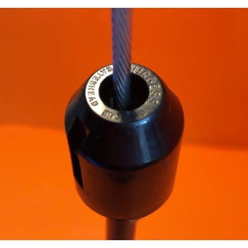 Back brake control tie-rod, L. 655 total, with ORIGINAL stop switch for Ducati Twin 750 GT
