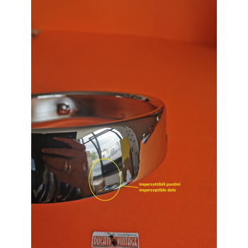  Aprilia 40852 Ø 170 headlight rim - with very slight defect - perfect replica for Ducati 750GT Ducati 750 Sport Ducati 750/900 Super Sport Ducati 860