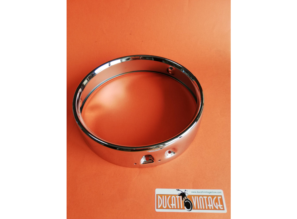  Aprilia 40852 Ø 170 headlight rim perfect replica for Ducati 750GT Ducati 750 Sport Ducati 750/900 Super Sport Ducati 860