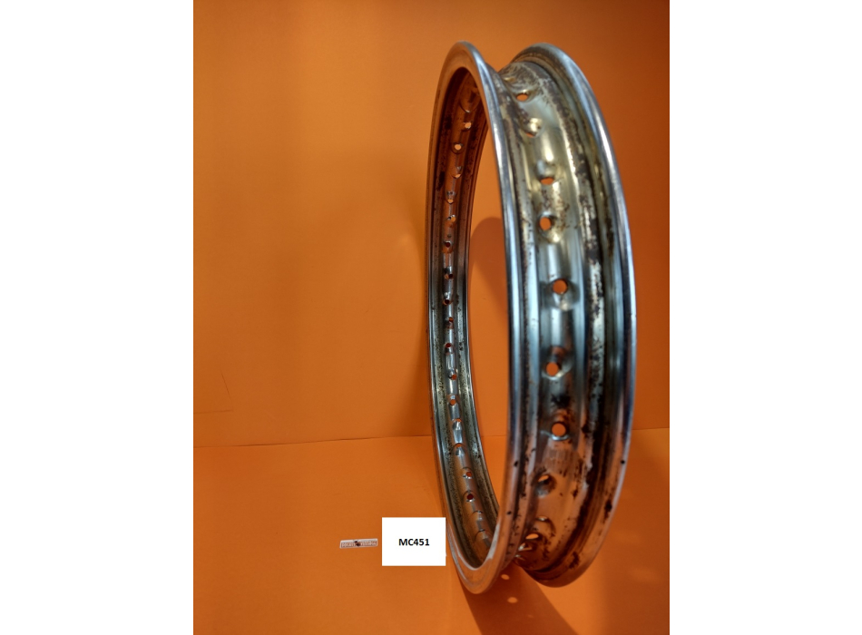 Rim Sanremo Trial WM2 - 1.85x18 36 hole ORIGINAL preserved in excellent condition, one slight dent 