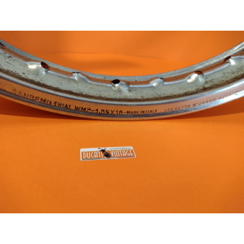 Rim Sanremo Trial WM2 - 1.85x18 ORIGINAL preserved in excellent condition, no dents 