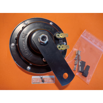Cev horn 6V replica faston fasteners for Ducati narrow and wide case