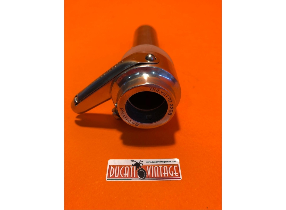 SUPER PRATIC (patented) throttle original, reconditioned like new, for Ducati single-cylinder wide cases
