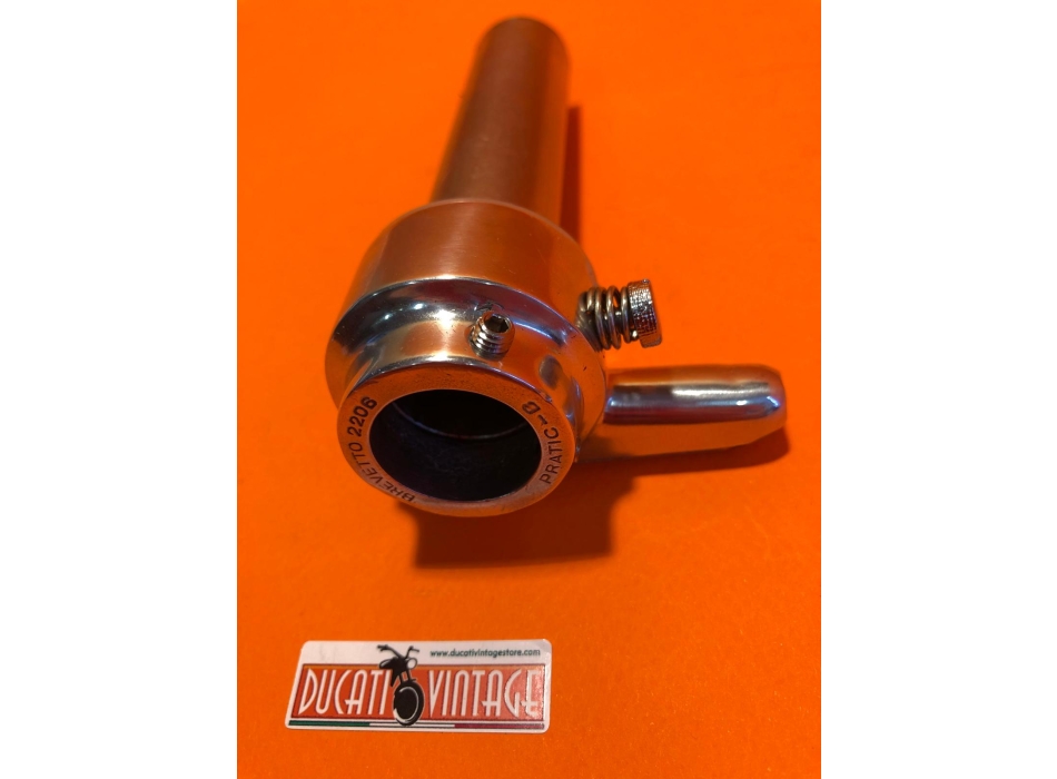 SUPER PRATIC (patented) throttle original, reconditioned like new, for Ducati single-cylinder wide cases