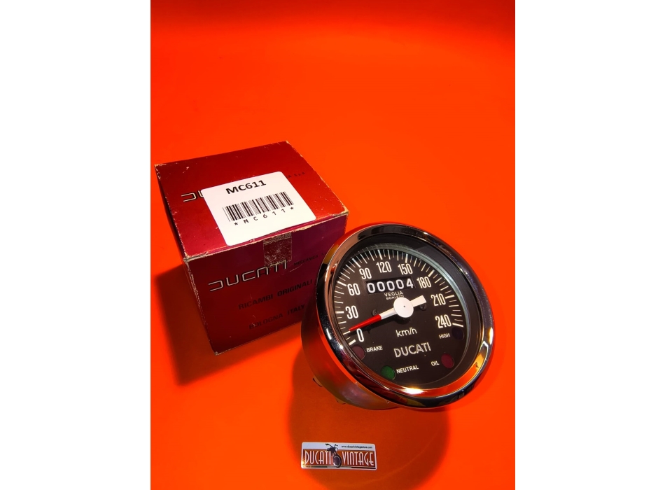 Veglia tachometer ø 80 original new, perfect, suitable for various 70s/80s motorcycles 