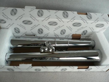 Conti silencers pair with a very slight defect, Ducati 900SS, Ducati 900 SD and SSD Darmah, 860, 900MHR