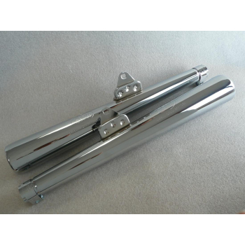 Conti silencers pair Ducati 900SS, Ducati 900 SD and SSD Darmah, 860, 900MHR