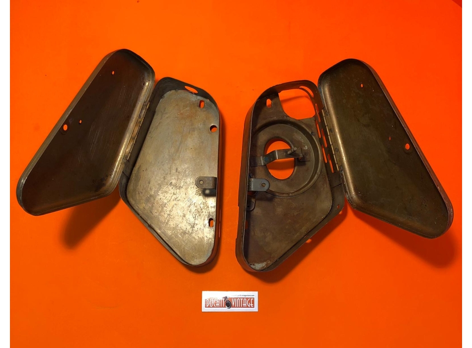 Pair of metal bags for Ducati Mark3