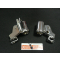 Pair of original lever bracket, new chrome plating, in very good condition, for Ducati Scrambler 2nd series