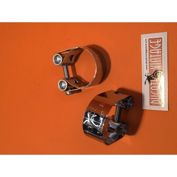 Pair of CONTI original silencer for Ducati 750 GT Sport and Super Sport 