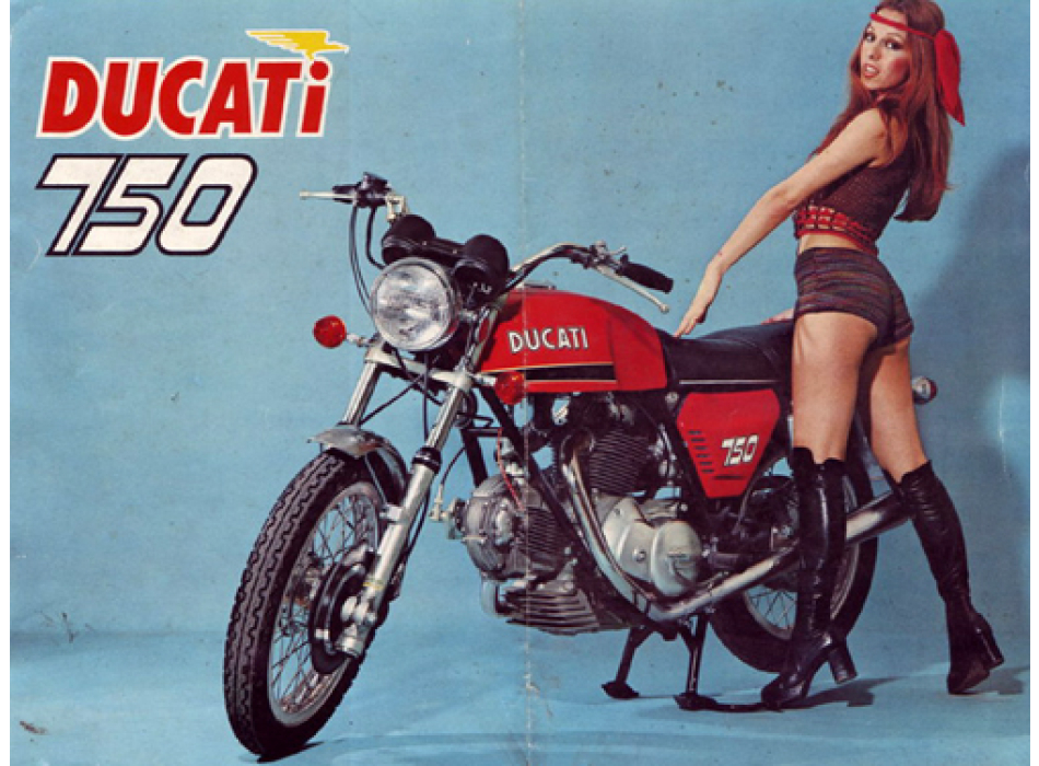 Pair of CONTI original silencer for Ducati 750 GT Sport and Super Sport 