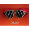 Pair of 6V FIAMM motorcycle horns, original in excellent condition. 