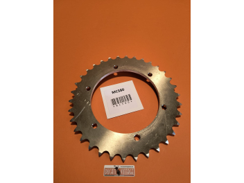 Z34-teeth ERGAL sprocket in 520 pitch for Grimeca hub 