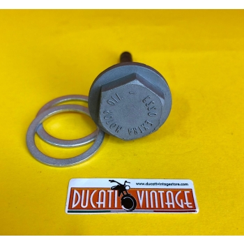 ESSO ORIGINAL oil level cap for Ducati single cylinder narrow case
