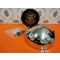 Full Aprilia headlight flat model chromium-plated for Ducati Desmo Yellow