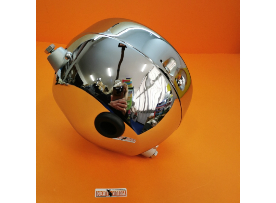 Aprilia complete headlight for Ducati 750S model with only 3 warning lights