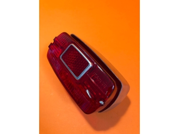 Taillight rectangular in aluminium,  partially original, Ducati narrow, wide case
