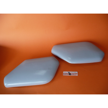 2 fibreglass fairings, perfect replica, with alum. connection, for Ducati Desmo Yellow