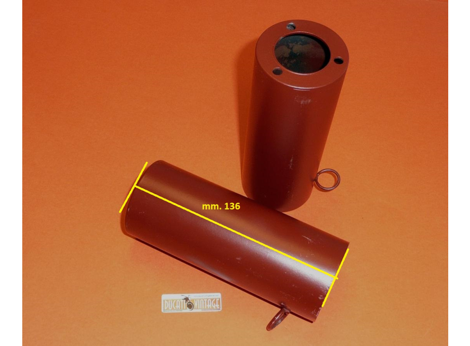 Upper steel fork shroud. Suitable for all Ducati 31.5mm forks