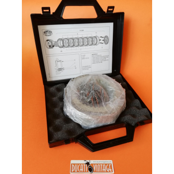 Surflex clutch plate set+clutch springs for Ducati bevel gear models 750 860 900