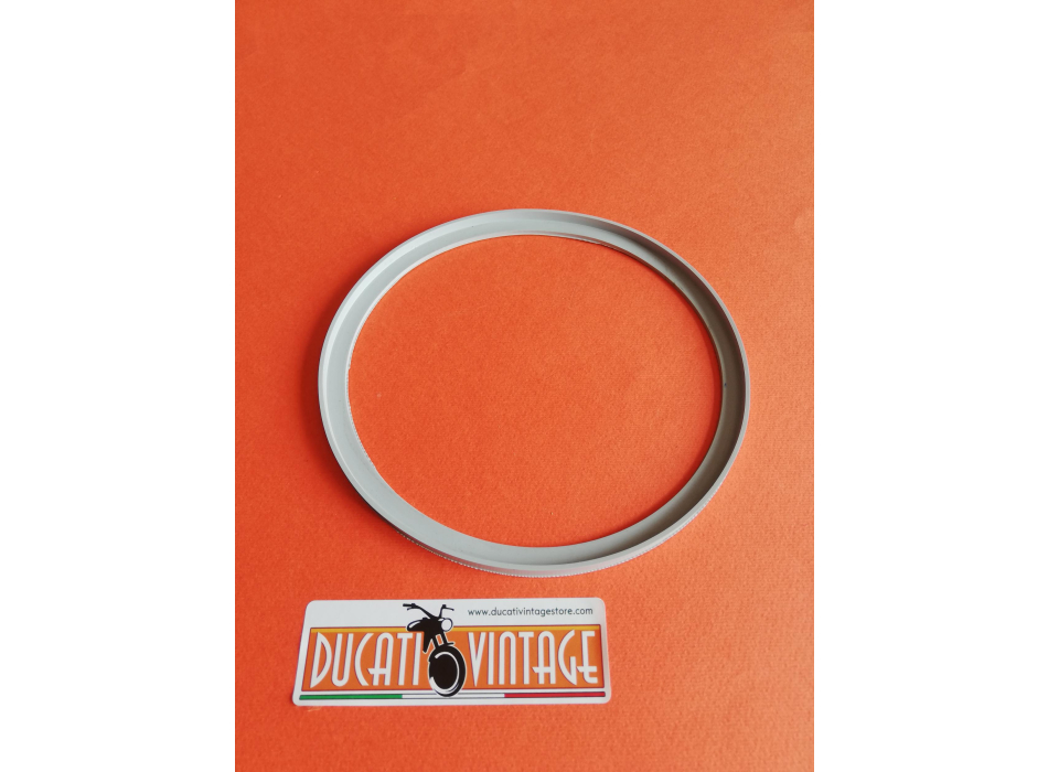 Gasket L shape Aprilia headlamp lens Ø130, silicone rubber