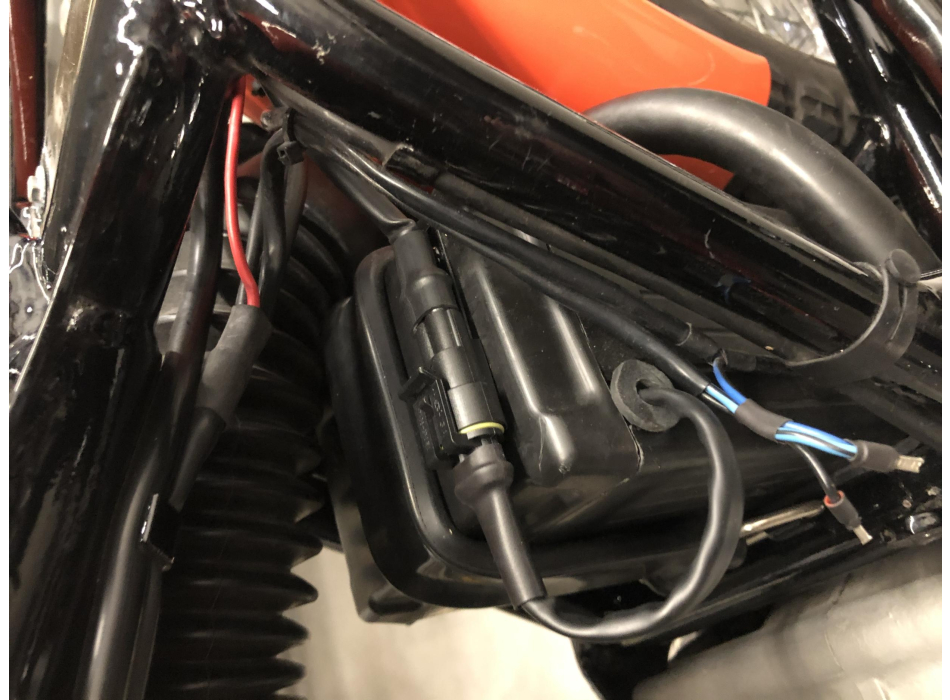 Full wiring loom  points ignition Ducati Scrambler, Desmo Silver Shotgun, Mark3