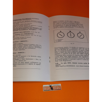 Instructions for use and maintenance Ducati 900 SS Super Sport Desmo in Italian language