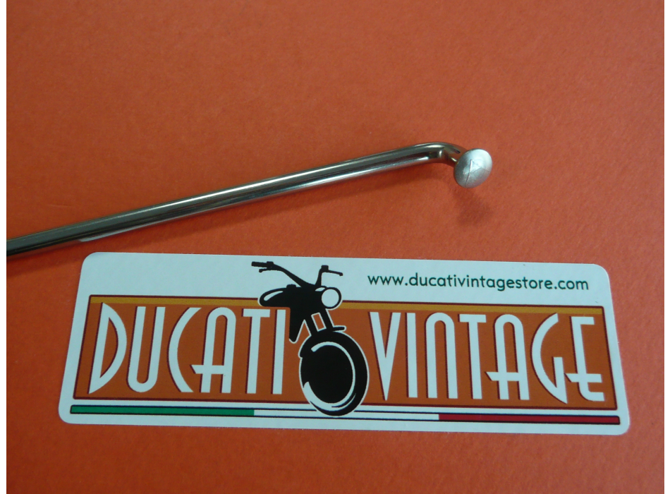 Alpina stainless steel spokes front and back + nipples for Ducati Scrambler