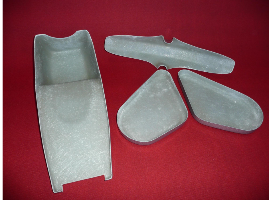 Kit fiberglass Ducati Silver Shotgun as the original (ready to assemble)