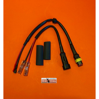 modification kit via watertight coupler for lead-gel batteries to be used with 6V or 12V battery charger