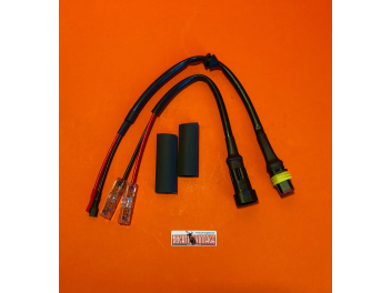 modification kit via watertight coupler for lead-gel batteries to be used with 6V or 12V battery charger