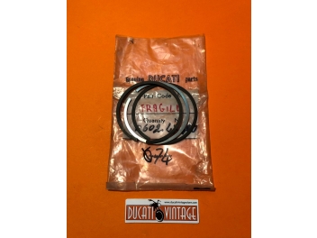 Original Ducati kit no. 3 elastic bands with oil scraper for all single-cylinder engines ø74 