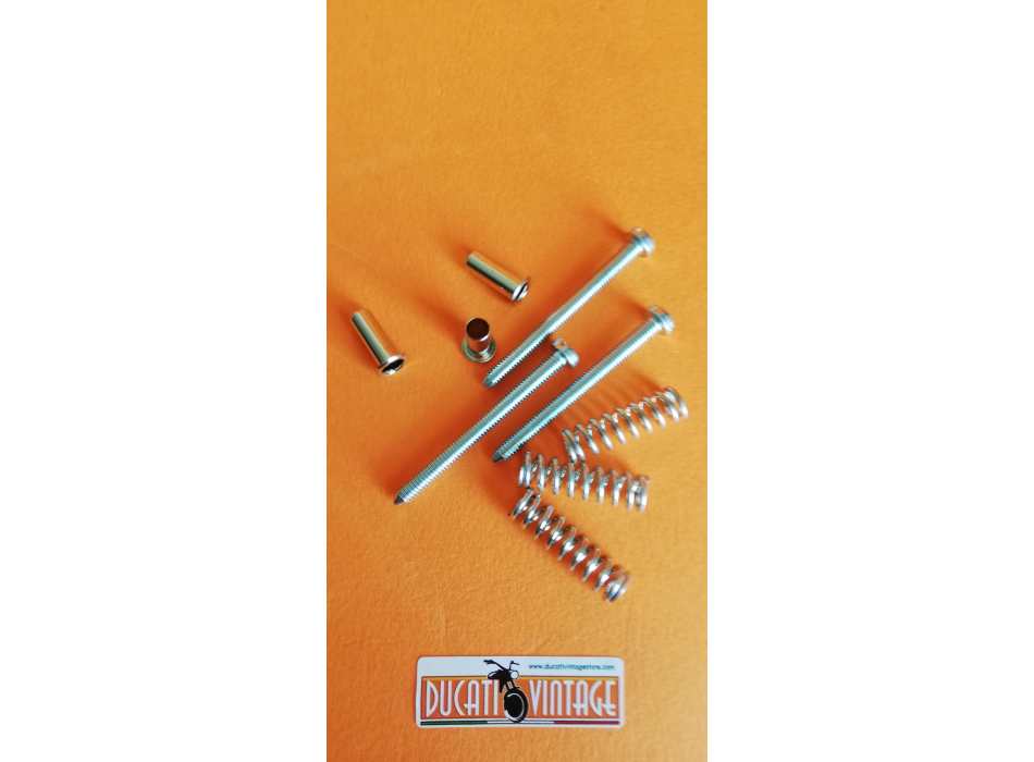 Kit screws and fixing accessories for Aprilia headlight ring for Ducati 750 GT and Ducati 750S