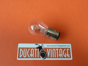 12 Volt 25/25W headlight bulb, main and dip beam headlight bulb Ducati single cilinder