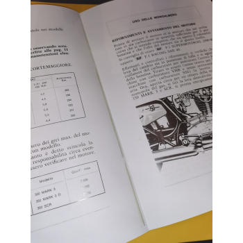 Book:  Instructions for use and maintenance (in italian) 250-350cc Ducatri Scrambler, Ducati Mark3, Ducati Mark3 Desmo