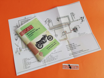 Book:  Instructions for use and maintenance (in italian) 450cc Scrambler,Desmo,Mark3