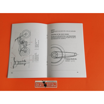 Book Instructions for use and maintenance Ducati RT 