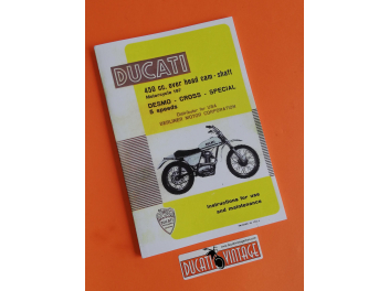 Book Instructions for use and maintenance Ducati RT 