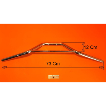 Handlebar Ø 22 with crossbar, overall width cm 71 DUCATI 250cc Scrambler America 1962/67 Ducati Scrambler 125 and for motorbikes Cross, Regularity, Enduro models with cross bar
