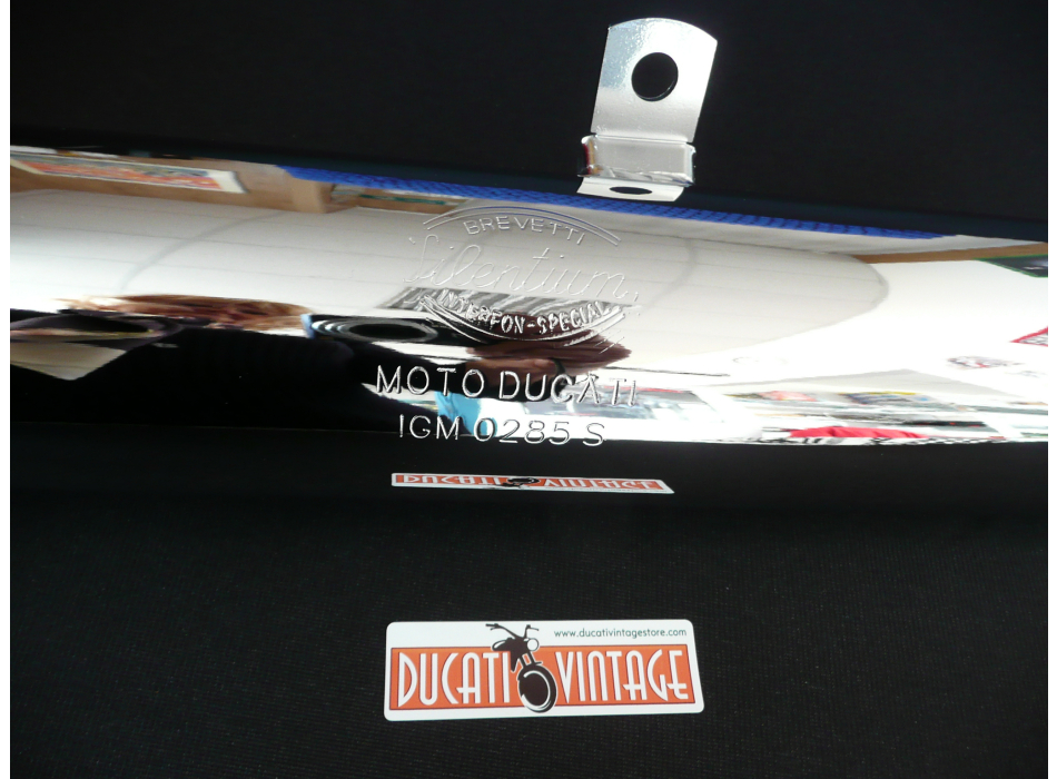 Silentium silencer for Ducati narrow and wide case models 175/200/250cc