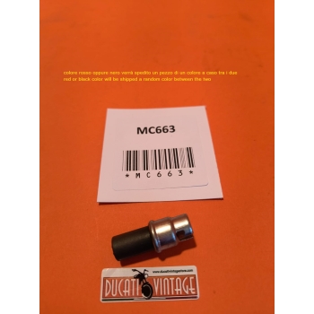 No. 1 lamp holder for BA9S lamp for Cev instruments with bakelite holder for Cev instruments tachometer and odometer for Ducati single-cylinder narrow or wide case with CEV instrumentation