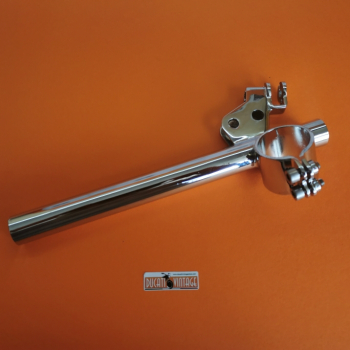 Verlicchi Pair of clip-ons fork Ø 35 Ducati Yellow and Ducati Silver Shotgun