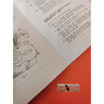 Operating and maintenance instructions Ducati 750 GT twin-cylinder single-shaft 197
