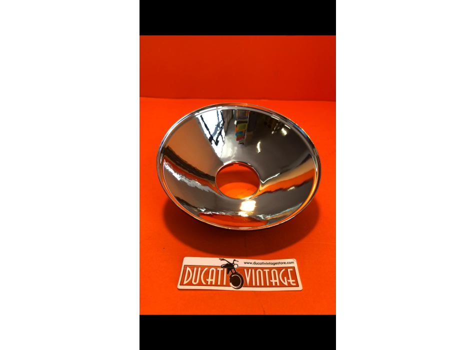 Ø 130 Aprilia headlight reflector like original Ducati Scrambler and Ducati RT