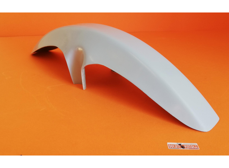 Ducati Desmo Yellow fiberglass replica front mudguard 