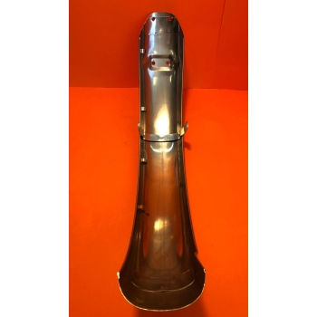 stainless rear fender, replica like original Ducati Silver Shot Gun