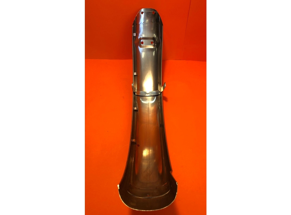 stainless rear fender, replica like original Ducati Silver Shot Gun