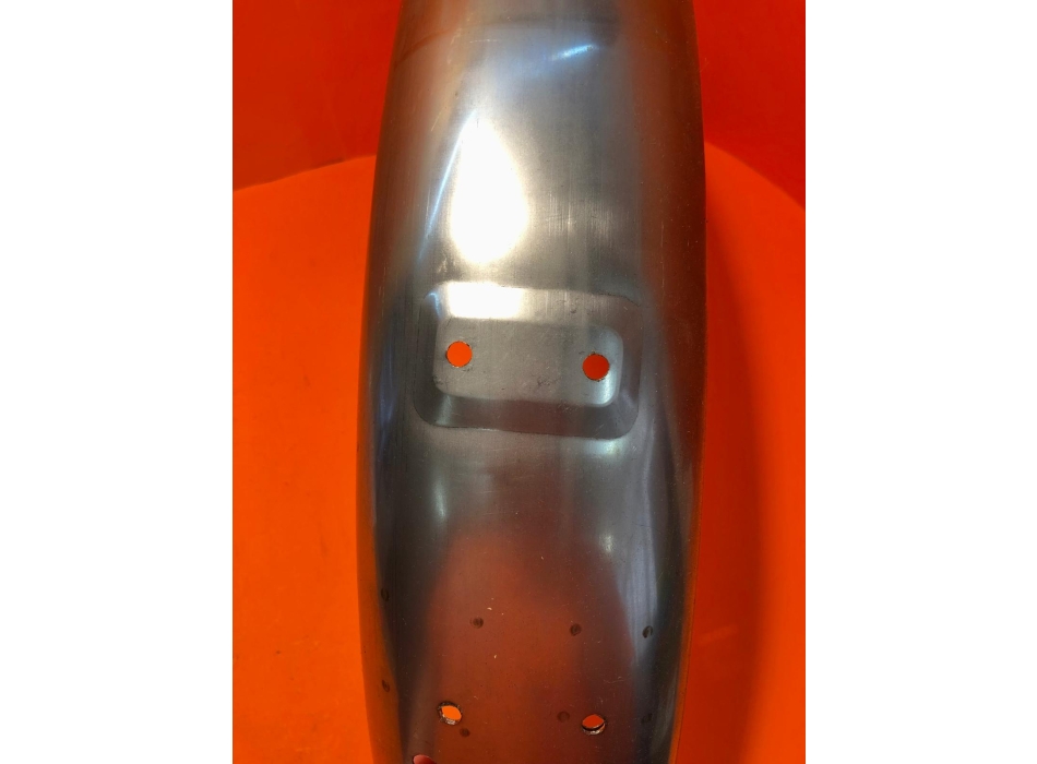 stainless rear fender, replica like original Ducati Silver Shotgun  (SLIGHTLY DEFECTIVE) 