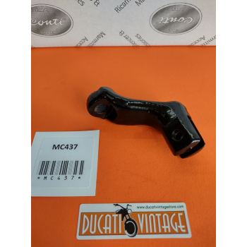 Rider right footboard, original, used, perfect, like new, for all single-cylinder Ducati wide casings, Ducati Scrambler, Ducati Desmo Yellow and Silver Shotgun, Ducati Mark3, Ducati RT